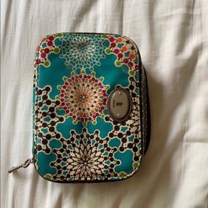 Fossil key per makeup organizer case